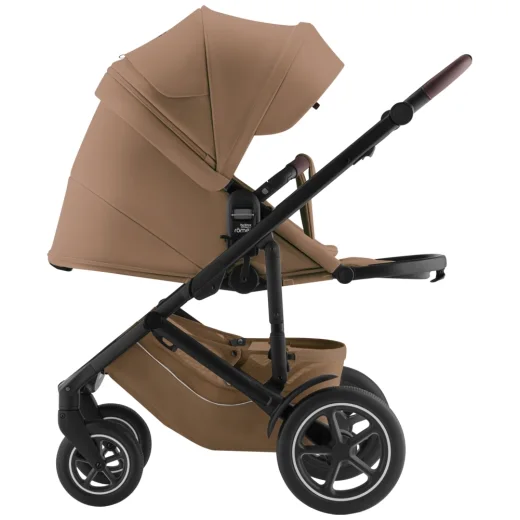 Комплект 3в1 Britax Roemer коляска SMILE 5Z LUX|Warm Caramel + автокресло BABY-SAFE PRO Space Black