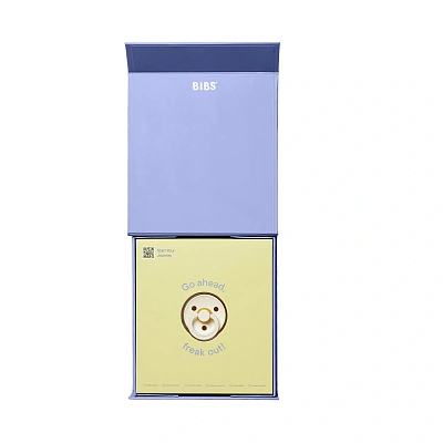 Подарочный набор пустышек BIBS Colour «Baby on the Way», 0+ мес.