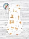 Пелёнка-кокон Mjolk 3-6кг
