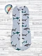 Пелёнка-кокон Mjolk 3-6кг