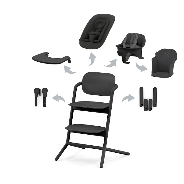 Стульчик для кормления 4в1 Cybex LEMO с мягким вкладышем