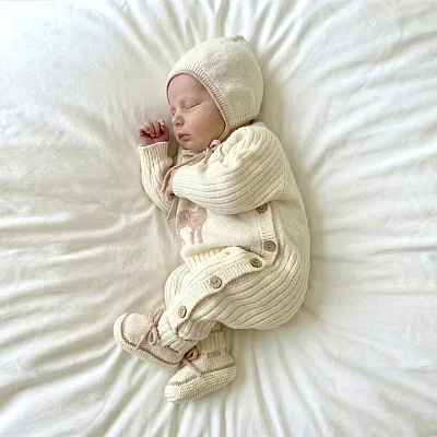 Комплект 3в1 Mimibaby "Оленёнок", хлопок