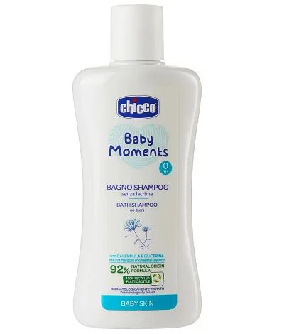 Пена-шампунь без слез Chicco Baby Moments 200 мл