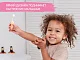 Щетка зубная для детей Roxy Kids Мишка ультрамягкая 10000 щетинок, 2шт.