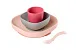 Silicone Meal Set 4Pcs Pink