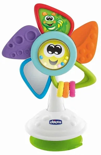 Игрушка развивающая Chicco для стульчика "Will the Pin-Wheel" 6+ мес
