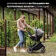 Комплект 3в1 Britax Roemer коляска SMILE 5Z LUX|Warm Caramel + автокресло BABY-SAFE PRO Space Black