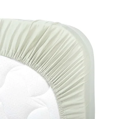 Простыня на резинке Happy Baby 100х70 см (sage)
