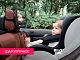 Зеркало Roxy Kids для контроля за ребенком в авто (черная рама)