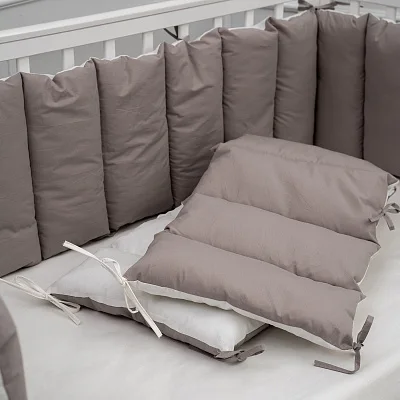 КПБ Lappetti "Organic baby cotton" для прямоугольной кроватки, 6 предметов