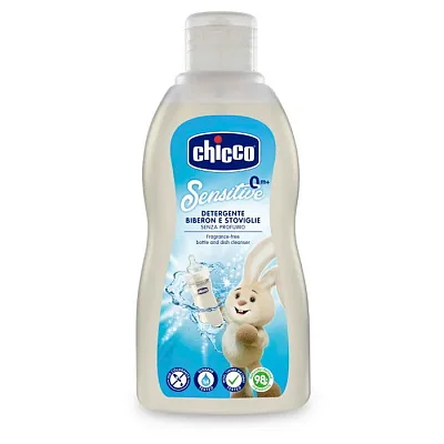 Средство для мытья детской посуды, пустышек Chicco 300мл