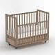 Кроватка Antemi Classic Sleep Premium с маятником и ящиком 120*60