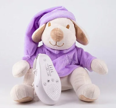Собачка DrЁma BabyDou c белым и розовым шумом