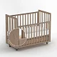 Кроватка Antemi Classic Sleep Premium с маятником и ящиком 120*60