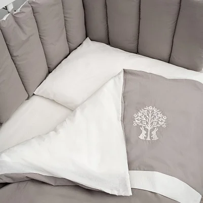 КПБ Lappetti "Organic baby cotton" для прямоугольной кроватки, 6 предметов