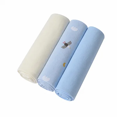 Пеленки фланелевые BUBA Kids 95х115см 3 шт.
