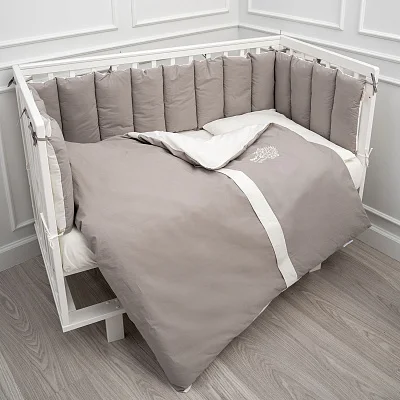 КПБ Lappetti "Organic baby cotton" для прямоугольной кроватки, 6 предметов