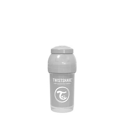 Бутылочка антиколиковая Twistshake для кормления 125 мл. Коллекция Пастель