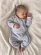 Комбинезон флисовый Mimibaby без капюшона с подкладом