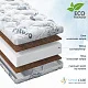 Матрас беспружинный Pituso стеганый трикотаж Coco Soft 120х60х12