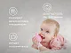 Прорезыватель Roxy Kids силиконовый Грибочек с держателем в футляре