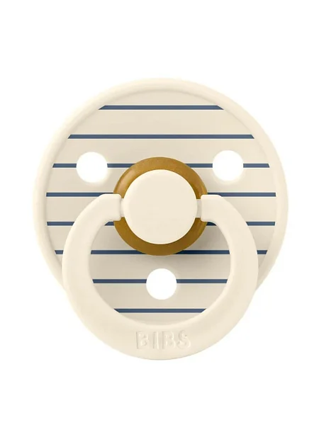 Пустышка латексная BIBS Studio Colour - Pin, 6+ мес.