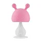 Прорезыватель Roxy Kids силиконовый Грибочек с держателем в футляре