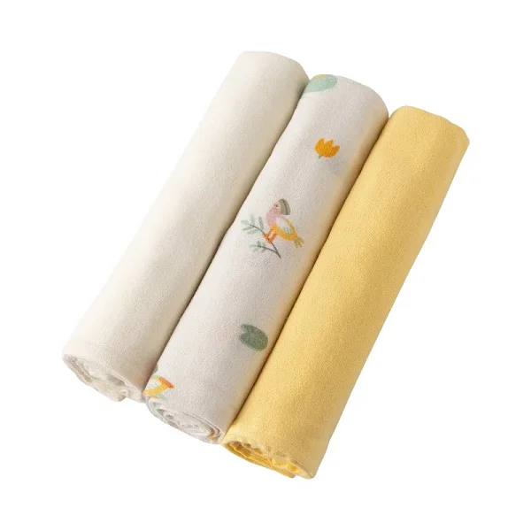 Пеленки фланелевые BUBA Kids 95х115см 3 шт.