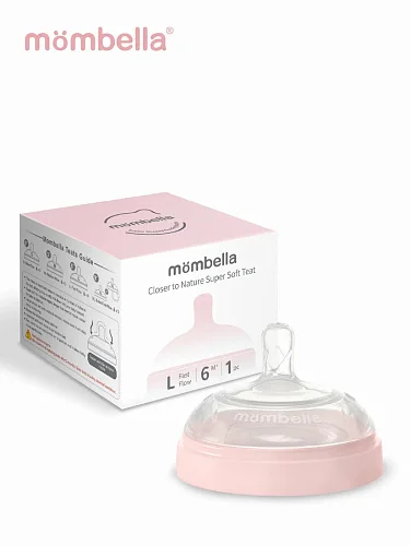 Соска Mombella для широкой бутылочки Wide Neck