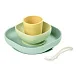 Set Vaisselle Silic 4 Pcs Yellow