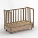 Кроватка Antemi Classic Sleep Premium с маятником и ящиком 120*60