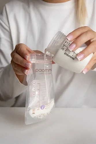 Пакеты Paomma для заморозки молока 150 мл, 30 шт