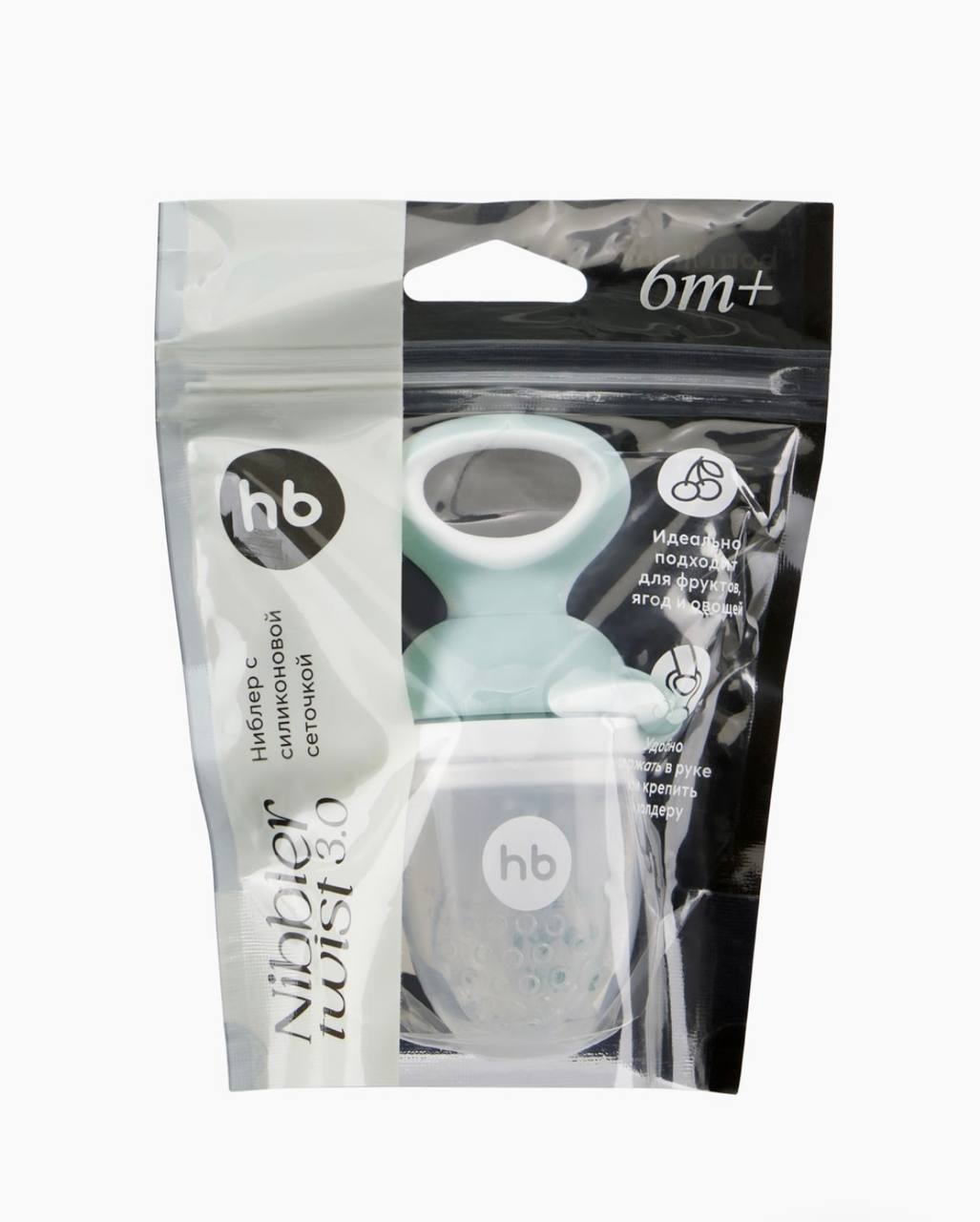 Ниблер с силиконовой сеточкой Happy Baby 2