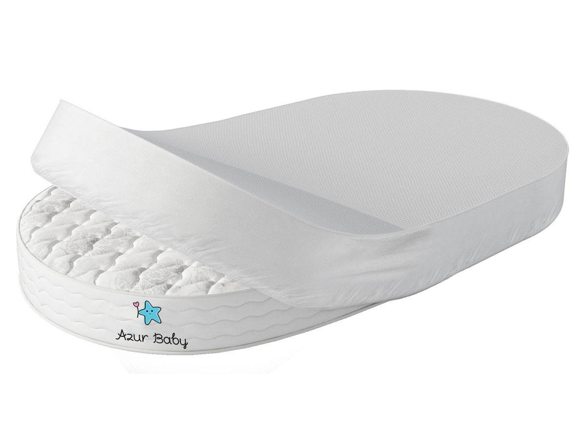 Наматрасник АЗУР на резинке по периметру борт из махры 120*60 1