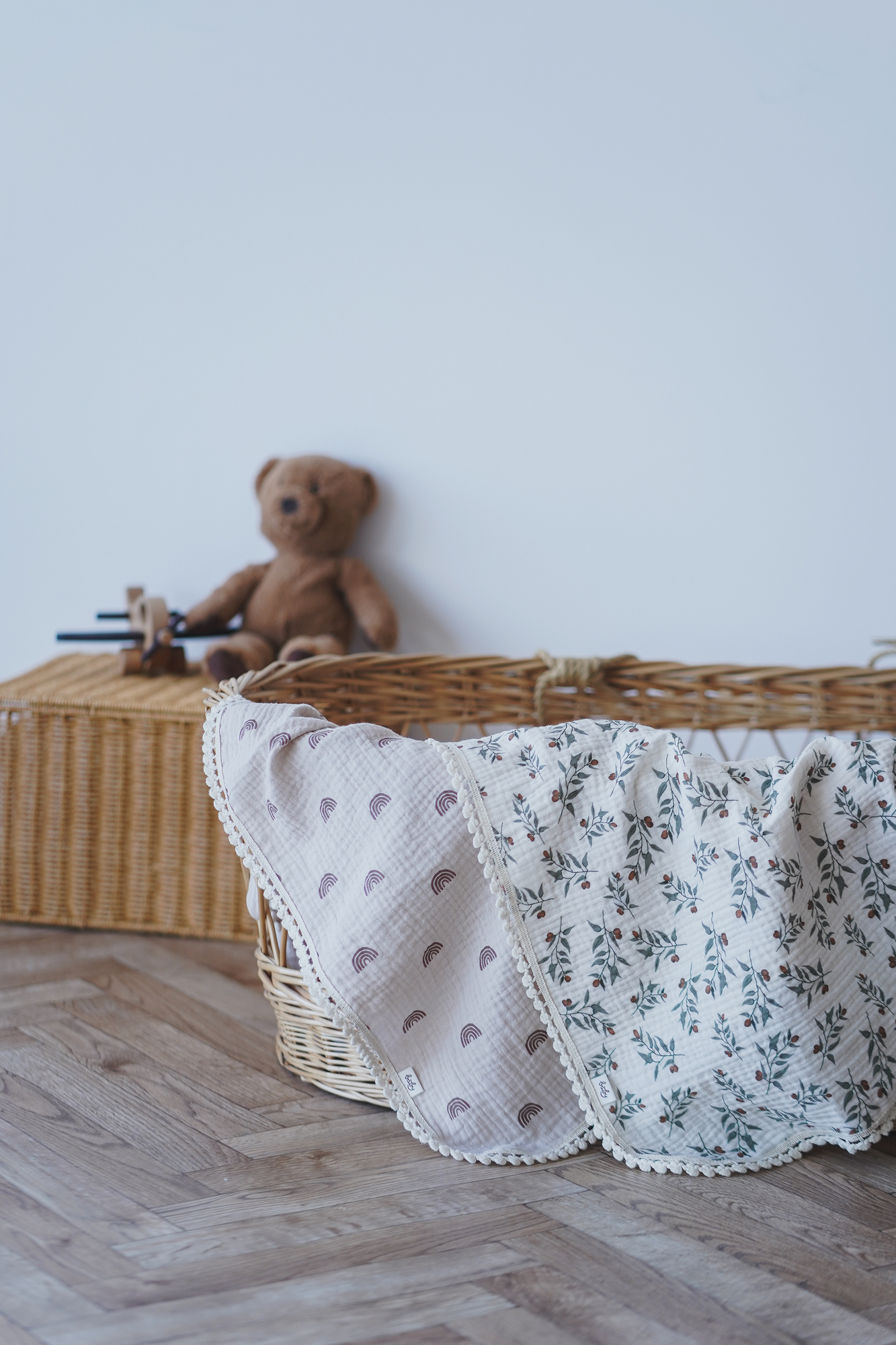 Плед муслиновый BUNGLY "Радуга" 6