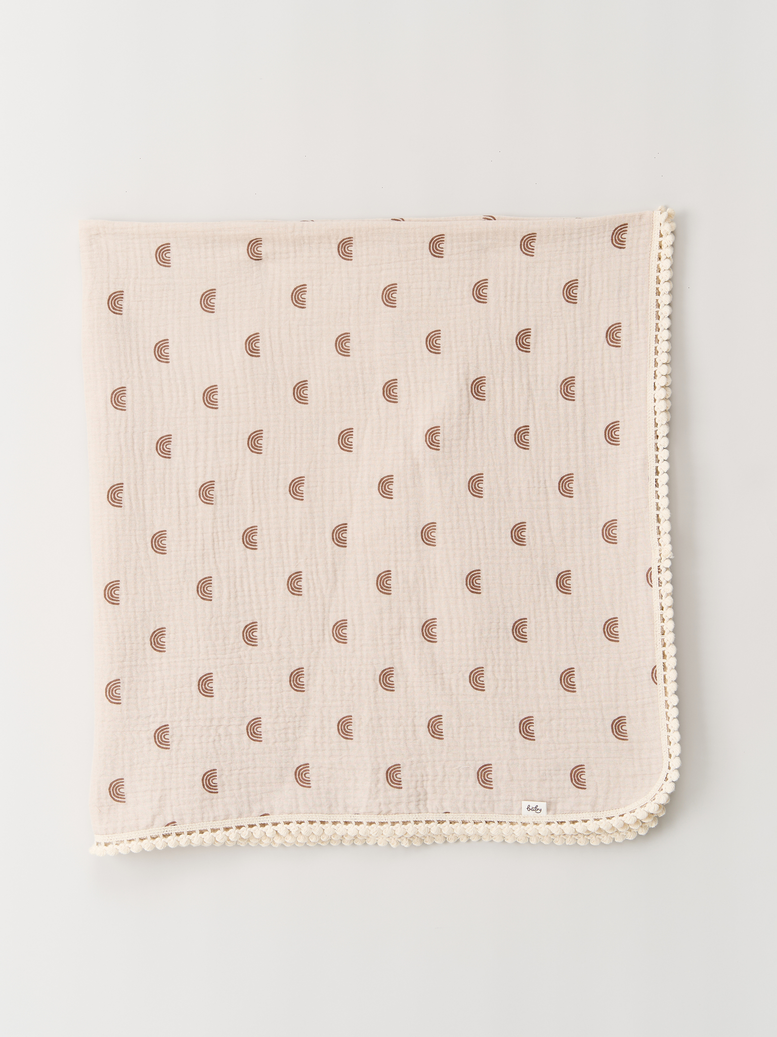 Плед муслиновый BUNGLY "Радуга" 1