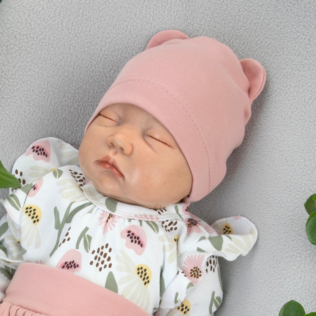 Шапочка легкая с отворотом и ушками Швейная Династия, 3 шт/уп 3