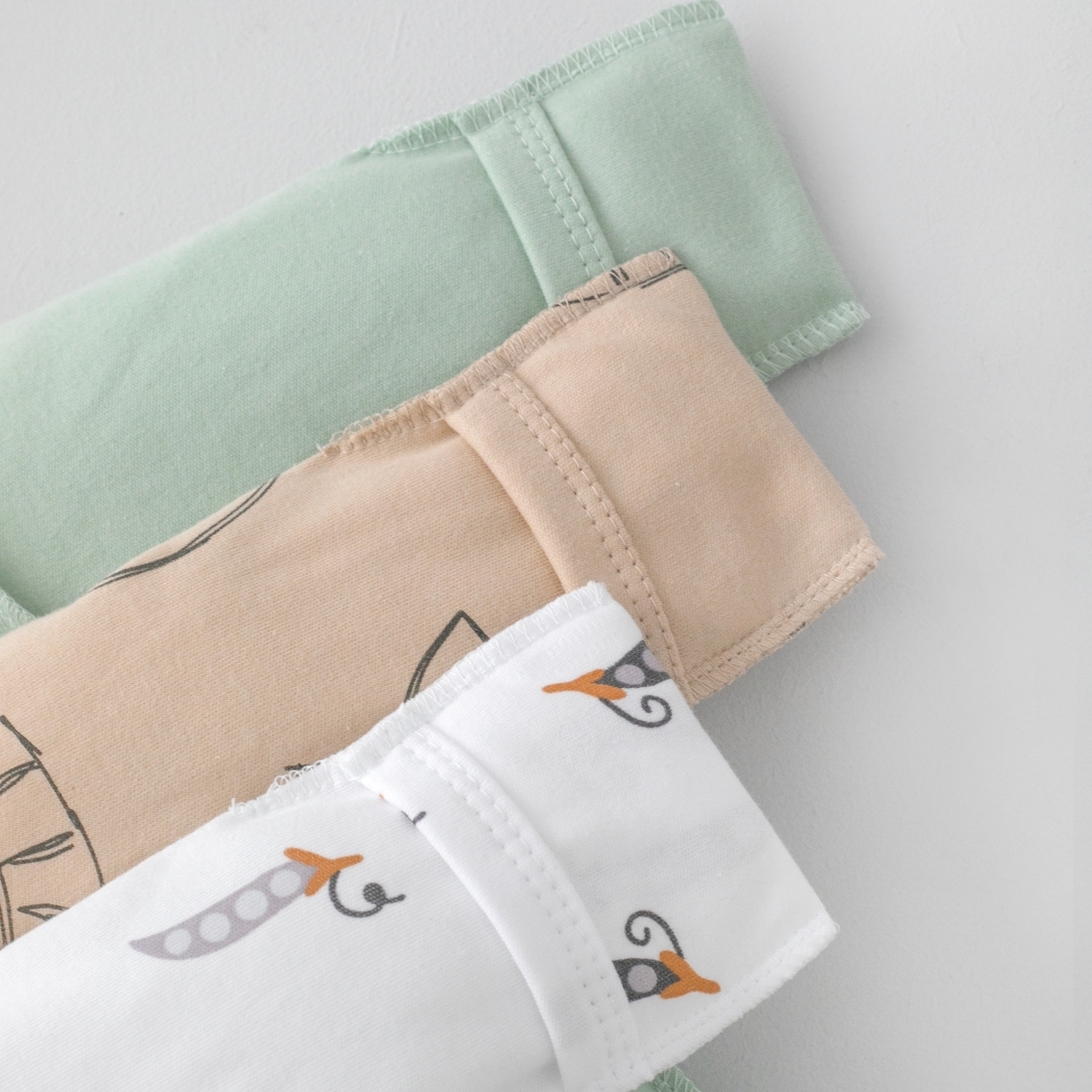 6658314303_optsite5349445d-fa1e-11ed-83e8-9e7f261f33ff Комбинезон слип Швейная Династия "Крошки Горошки ", 3 шт/уп 4