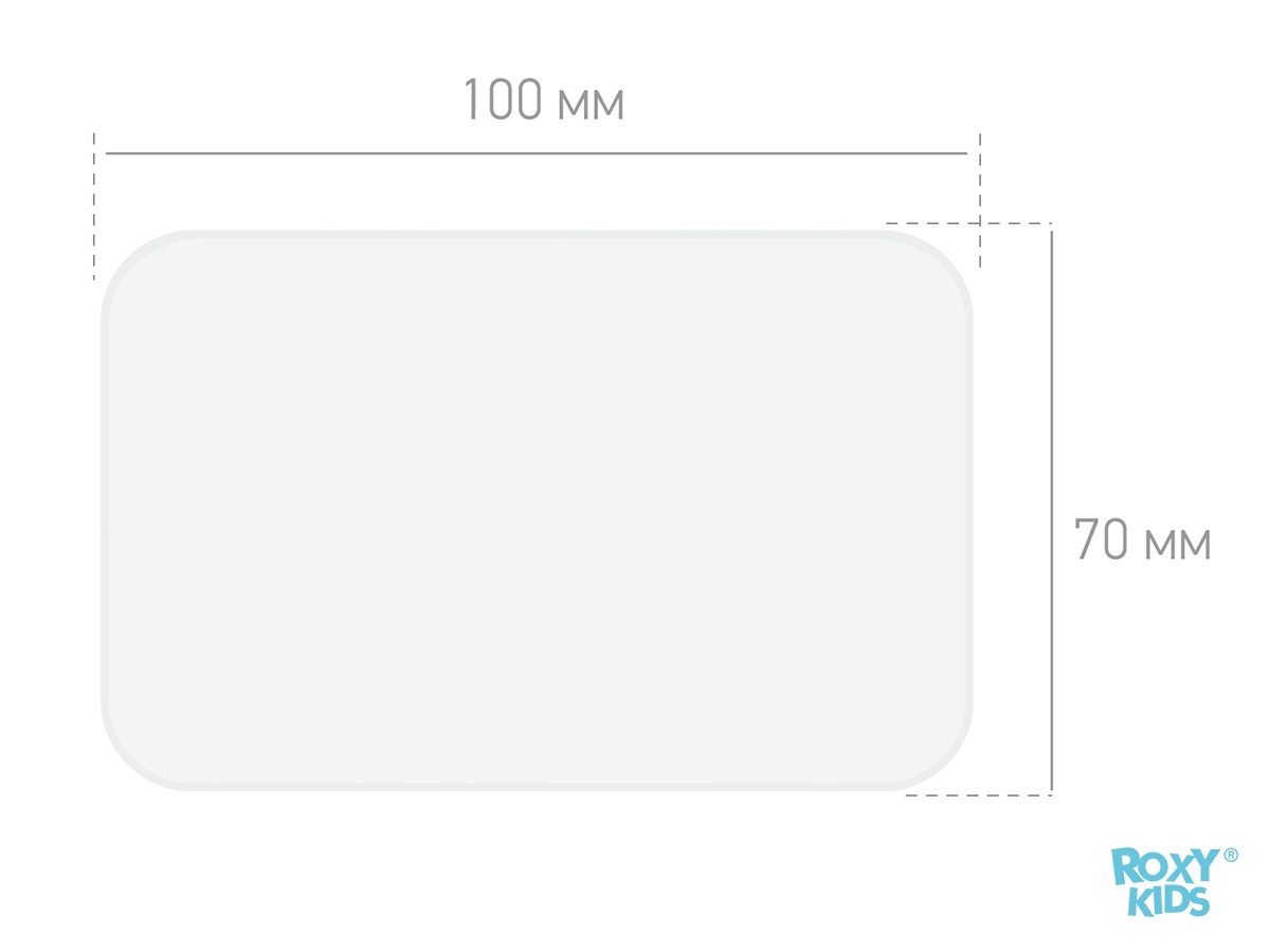 Клеёнка-наматрасник Roxy Kids с резинками-держателями 70х100 см 5