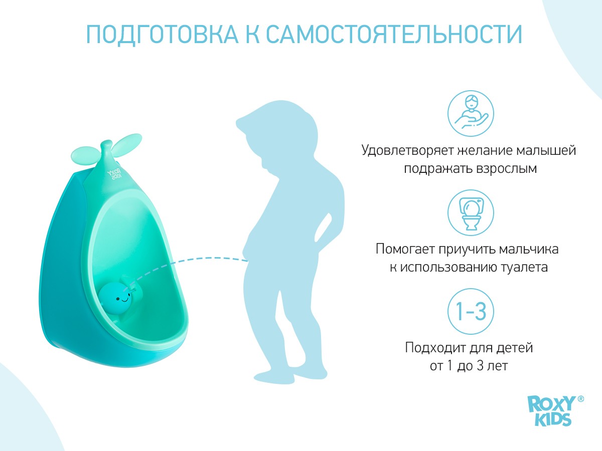 Писсуар для мальчиков Roxy Kids APPLE BOY 2