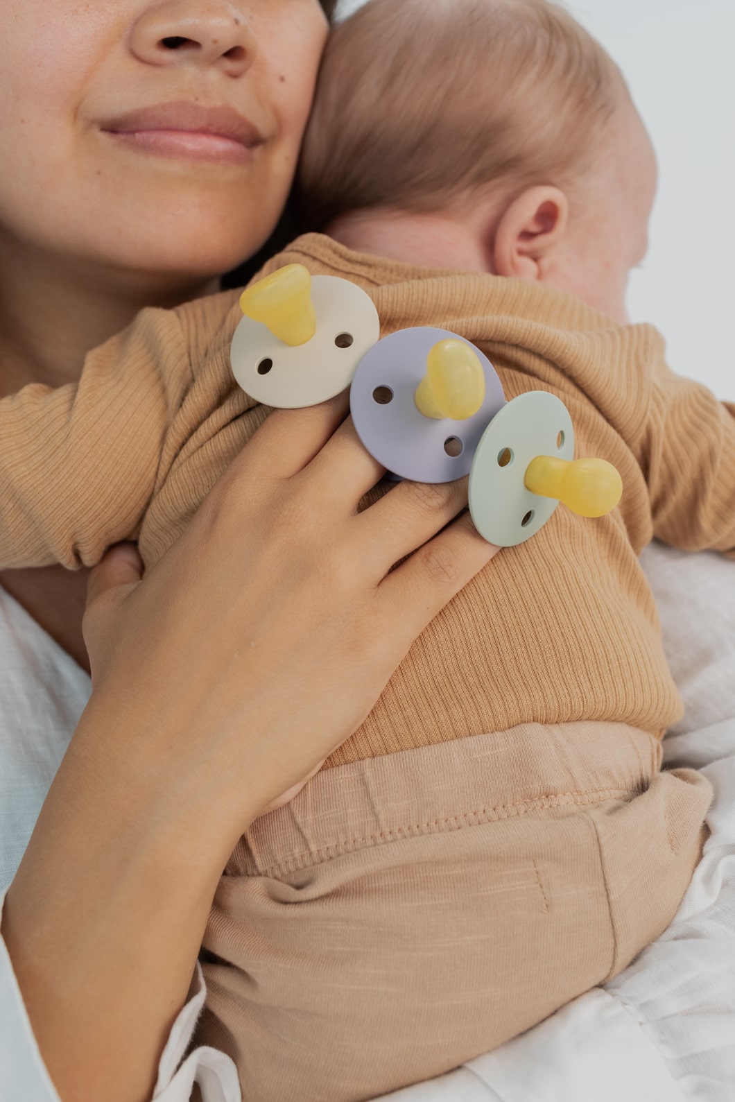 Пустышка латексная BIBS Colour - Iron, 0+ мес. 3