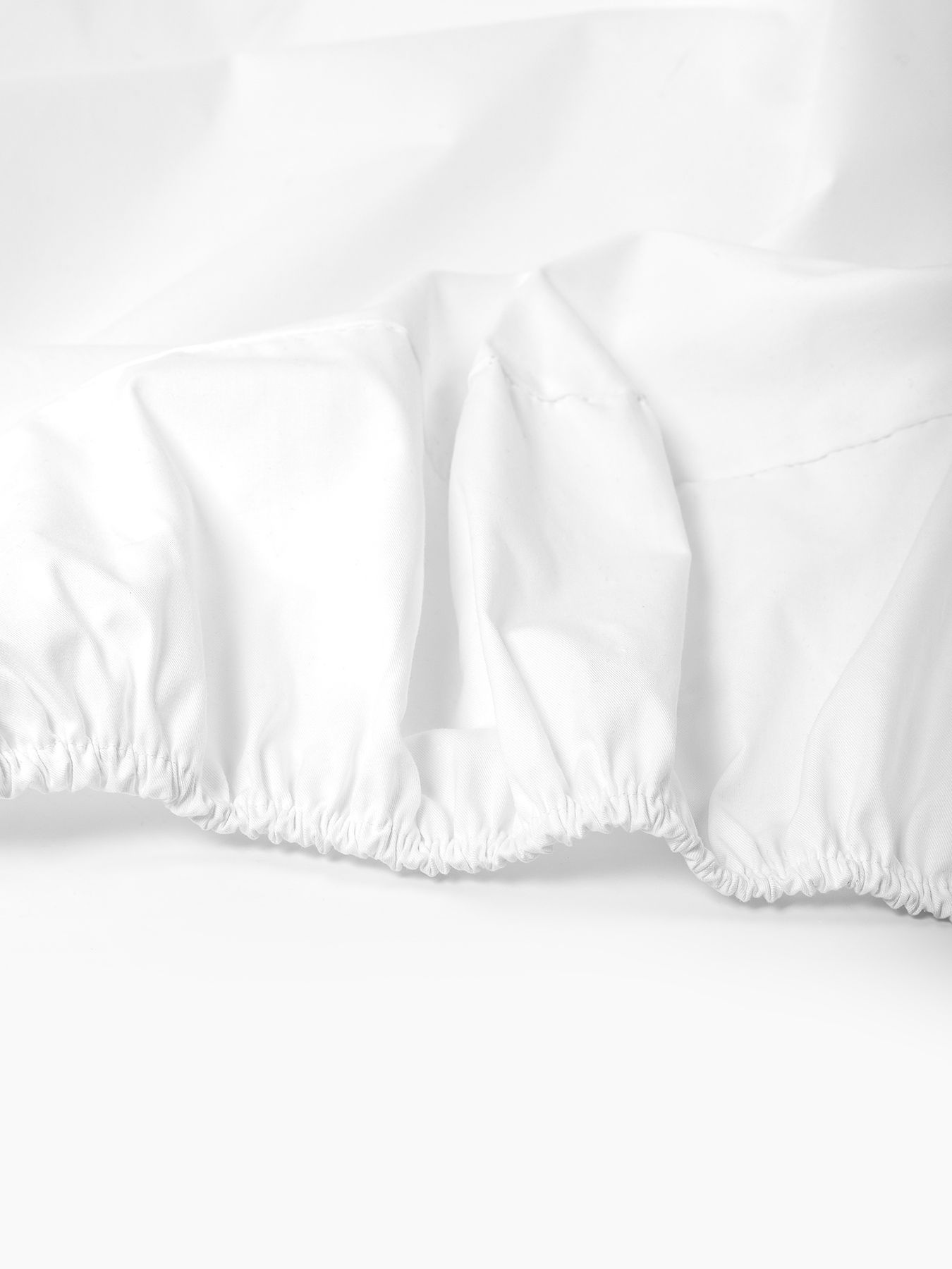 Простыня на резинке Happy Baby 100х70 см white (М) 2