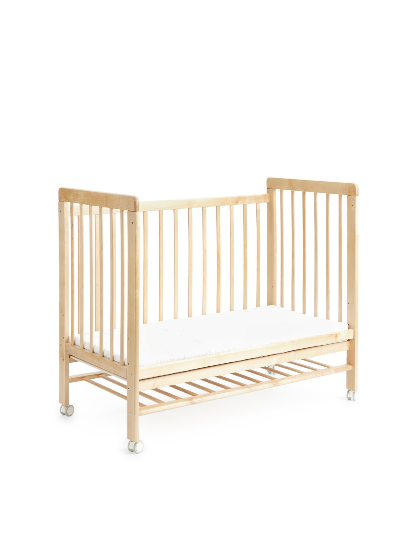 Кроватка детская Happy Baby MIRRA LIGHT c матрасом и простынёй 6