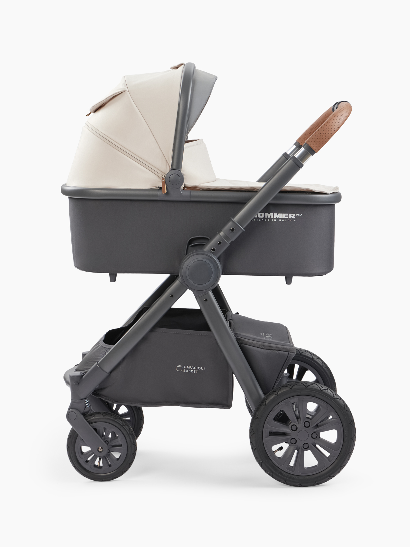 Коляска 2 в 1 Happy Baby Mommer Pro NOVA (надувные колеса) 10