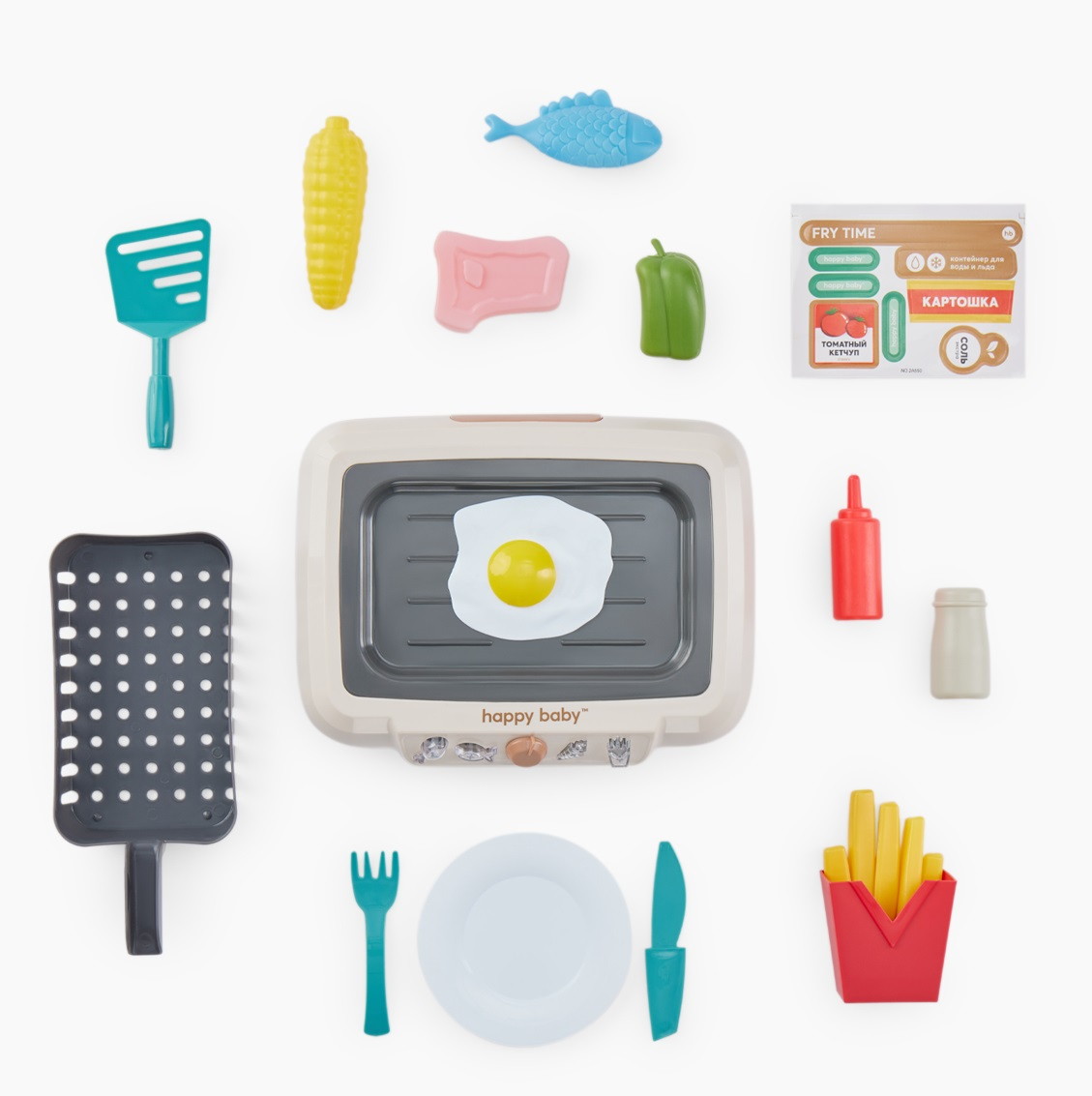 Игрушка-плита Happy Baby Fry Time 1