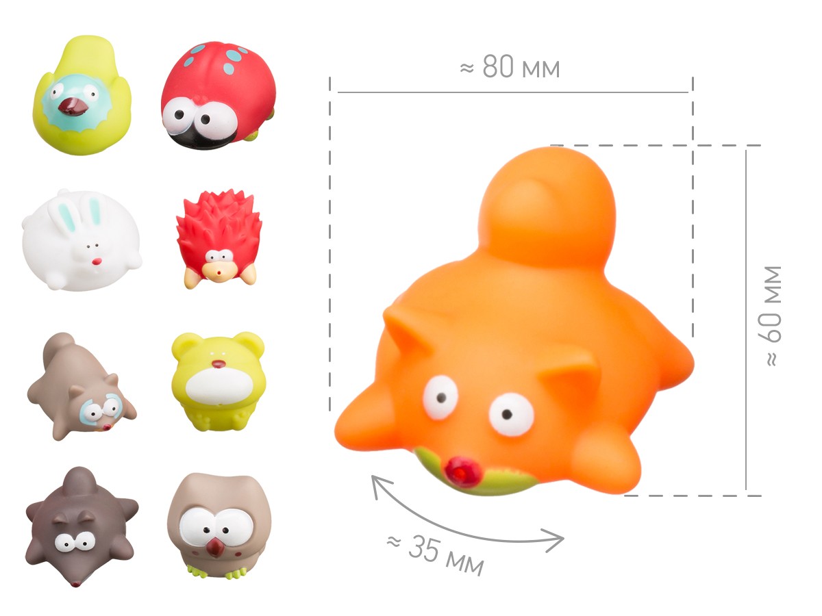 Набор игрушек для ванной Roxy Kids 7