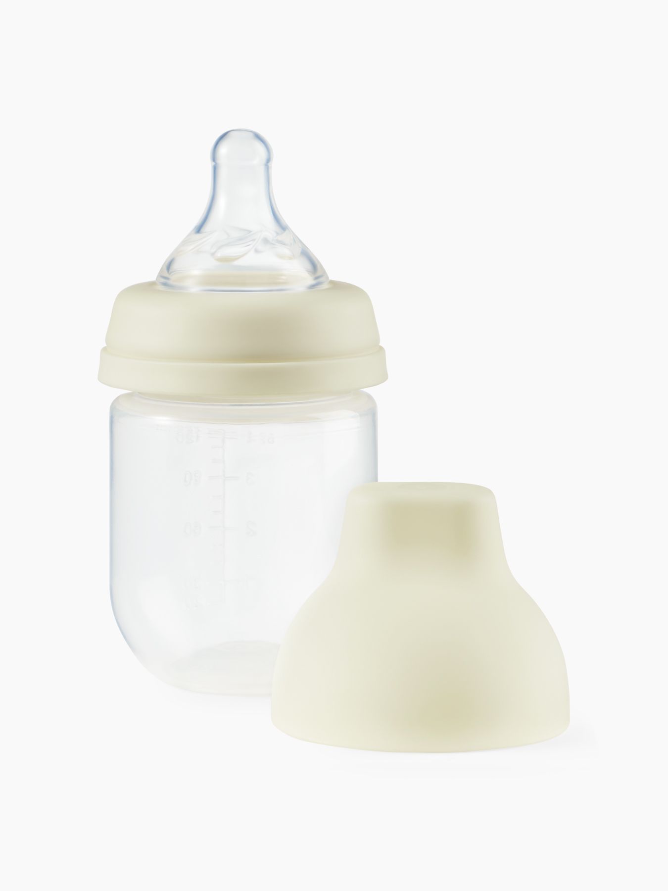 Бутылочка Happy Baby с крышкой и силиконовой соской, 125 мл 1