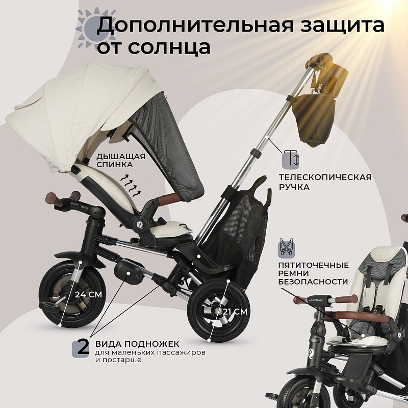 Велосипед трехколесный Qplay S702 NOVA DELUXE 12