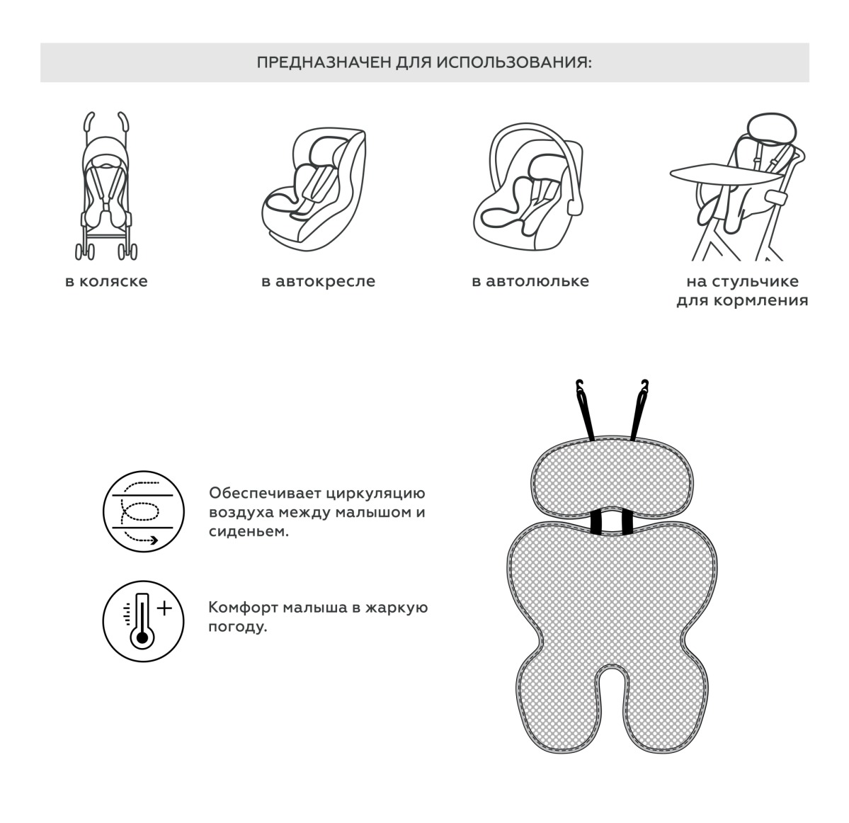 Дышащий 3D матрасик Leokid Classic LEAF WAVE 7