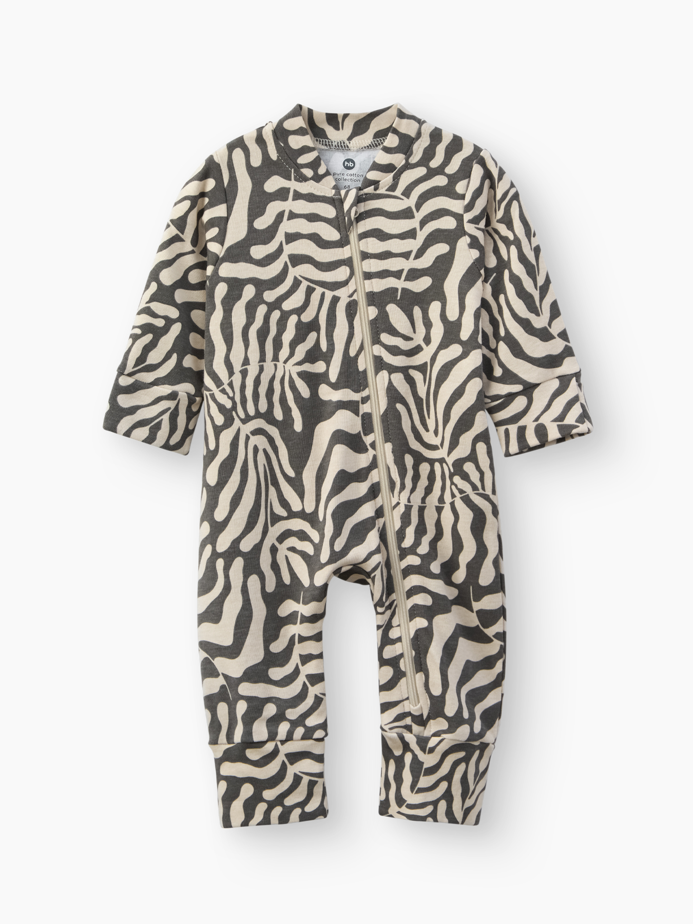 Пижамный комбинезон детский Happy Baby (набор 2 шт.) leaves 2